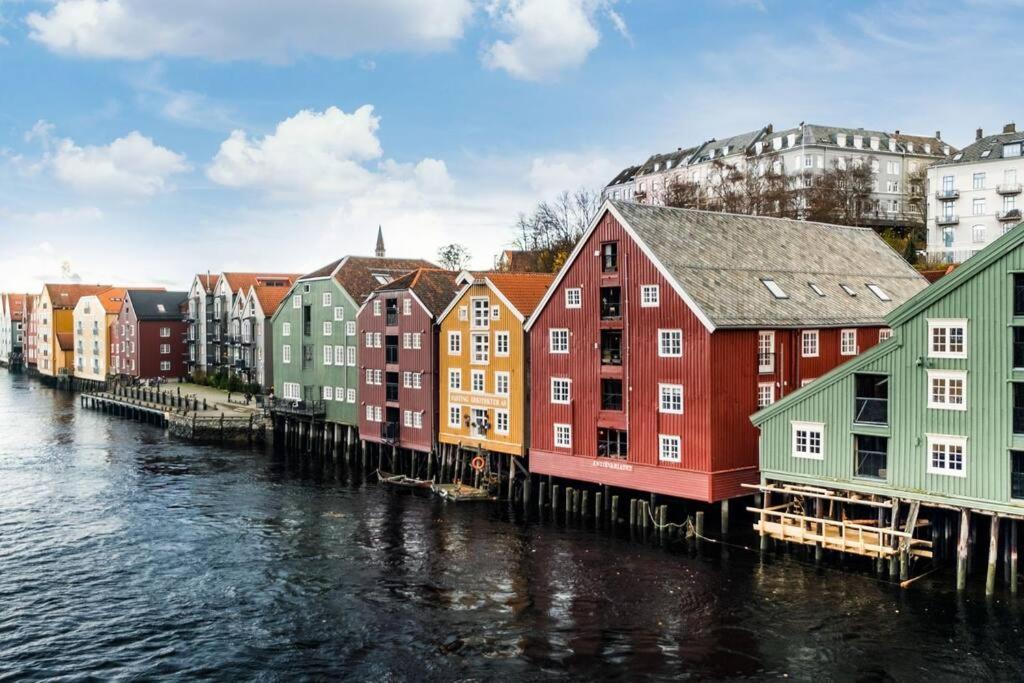 Hidden Gem Near The Old Town Bridge, 40M² Apt. Trondheim Exteriör bild